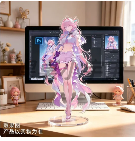 

Anime Wuthering Waves Aemeath Rover Dani Acrylic Stand Figure Model Plate Cosplay Collection Desktop Decor Gifts XYZ