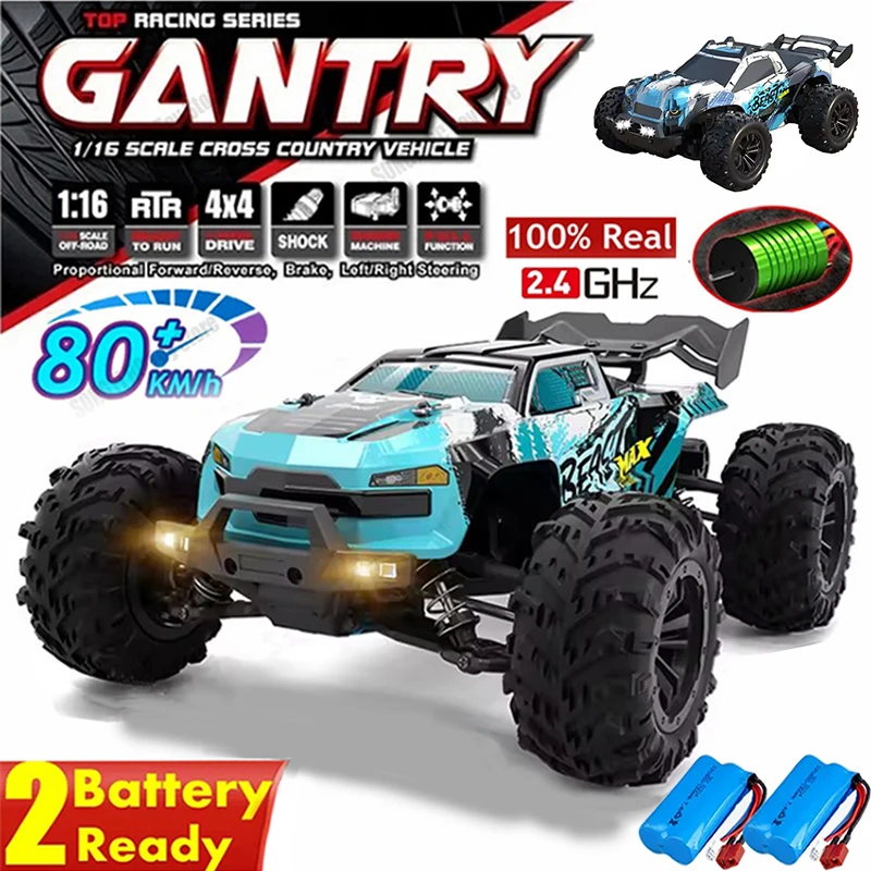 SG116 MAX RC Car Brushless 4WD RC Car 80KM/H Professional Racing Car 2.4G High Speed Off-Road Drift Cars RC Toys SG318PRO 30KM/H