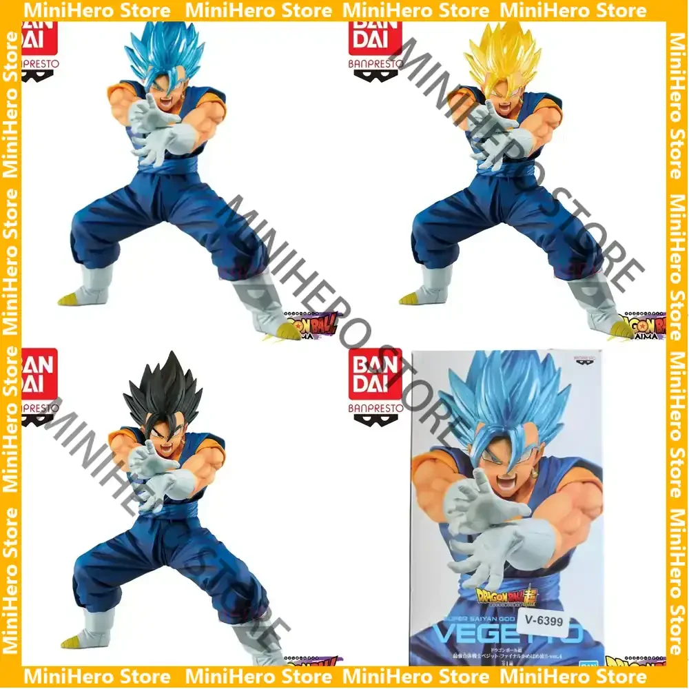 

В наличии Оригинальная коллекционная фигурка Bandai Banpresto Dragon Ball Vegetto Ver 4 5 6, ПВХ, масштаб 1/7