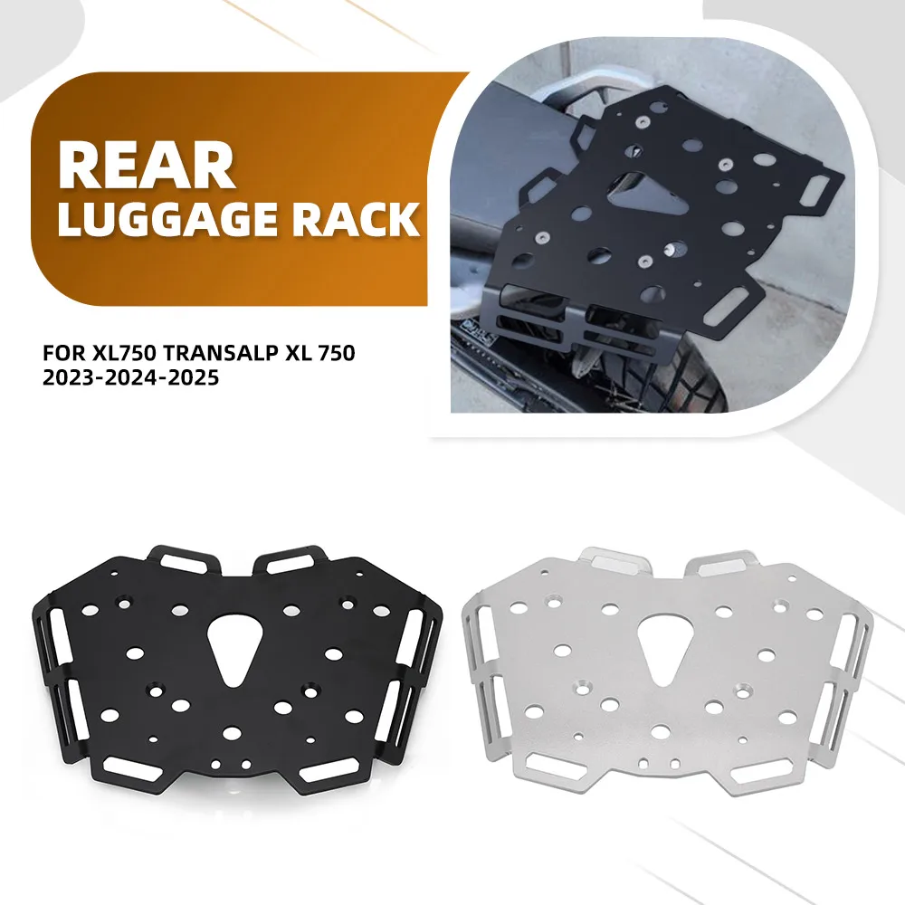 

Rear Enlargement Rack Luggage Rails For Honda XL750 TRANSALP XL 750 2023-2024-2025 Motorcycle Luggage Cargo Rack Support Bracket