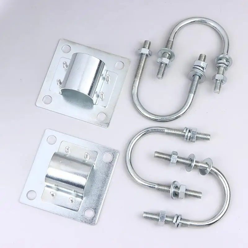 20/25/32mm Omni Fiberglass Antenna Clip Anti-falling Bracket Holder U Bolts Installation Clamp Holding Pole Fixation