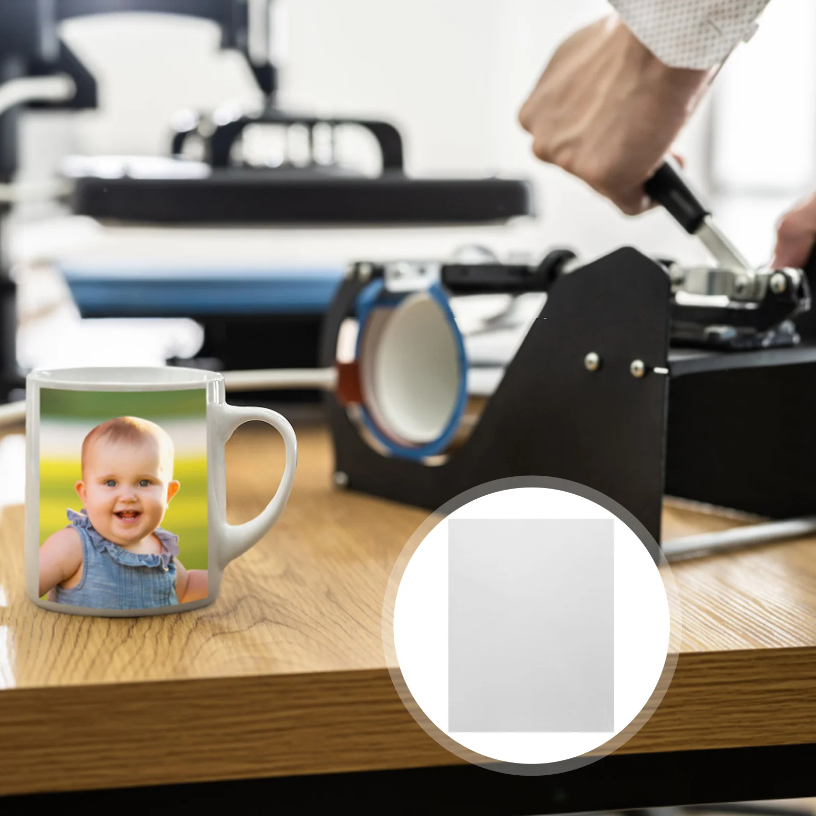 

2Pcs Professional Grade Sublimation Aluminum Blanks High Resolution Metal Sheets for Vivid Image Printing Suitable for Office