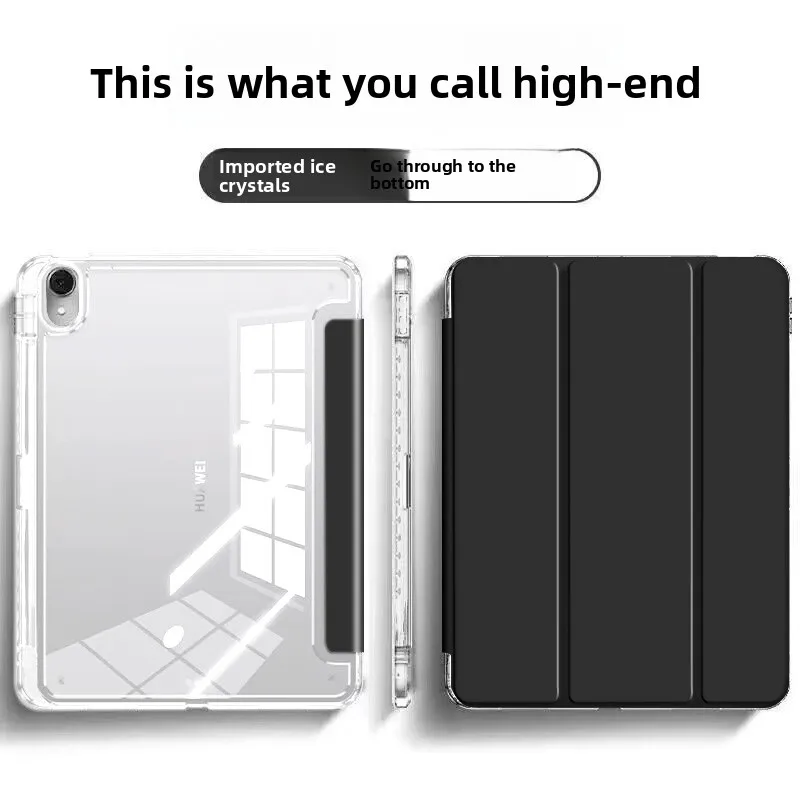 

Compatible iPad 11 Case 10.2inch Acrylic Pro 12.9 Cover Air 5 Tablet 6 7 8 Gen 3 4 Apple Anti-Bend