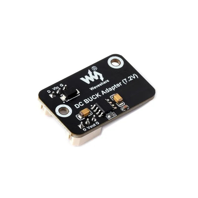 Waveshare Serial Bus Servo DC Buck Adapter, Mini Module, Design for Serial Bus Servos, Easy to Use, 7.2V Buck Regulator