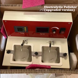 Upgraded Version Dental Electrolytic Polishing Machine with Two Groove Dental Lab Equipment
