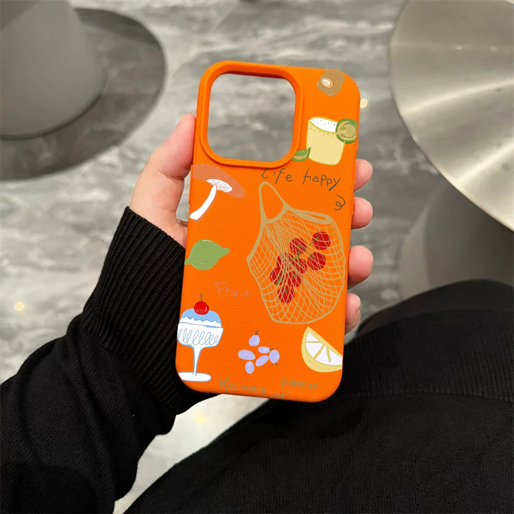 Netzbeutel-Snack-Handyhülle für iPhone 17 16 15 14 13 12 11 Pro Max 16 15 14 Plus 17 16 15 14 13 12 Pro 17Air Silikon-Matt-Abdeckung – Detail 6