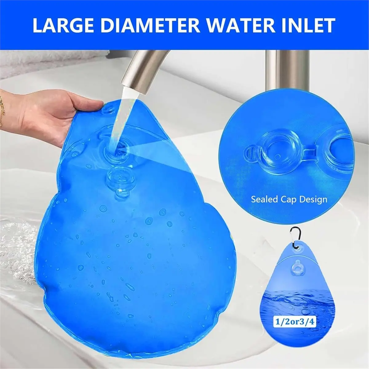 16 Pack Pool Cover Weights with Hooks Pool Water Sand Bags Closing Kit for Above Ground Pools Accessories
