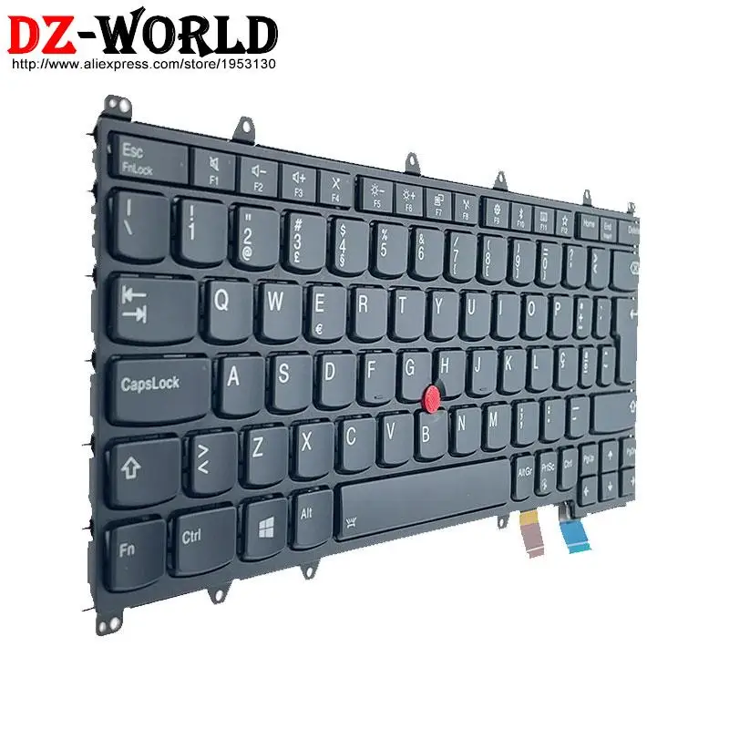 PT IT BR FR CFR CFA BE CFB Portuguese Canadian French Italian Brazilian Keyboard For Lenovo Thinkpad X380 Yoga 370 S1 4th AZERTY