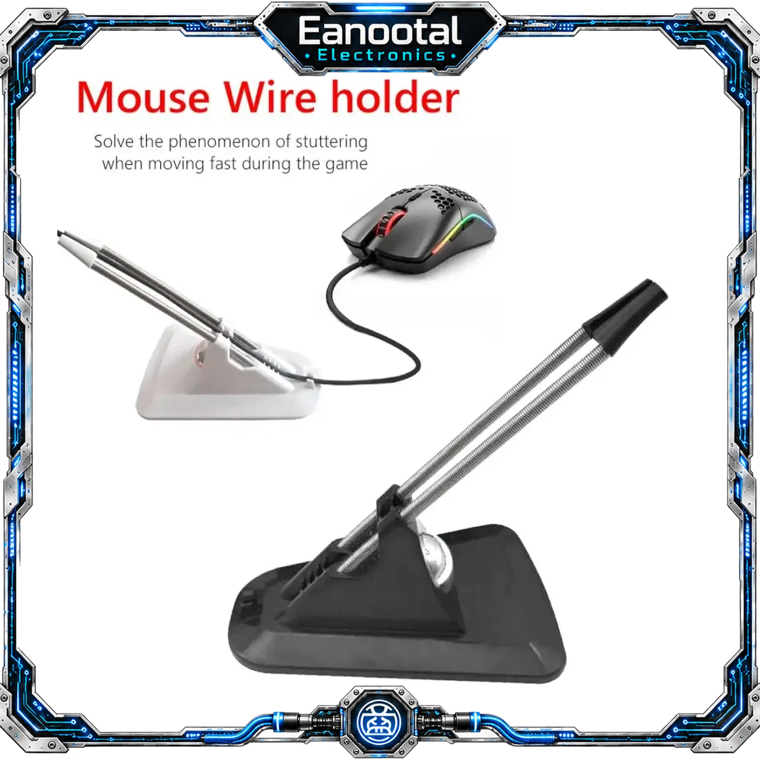 Uchwyt na kabel myszy gamingow – Mouse Bungee Spring recenzja i cena