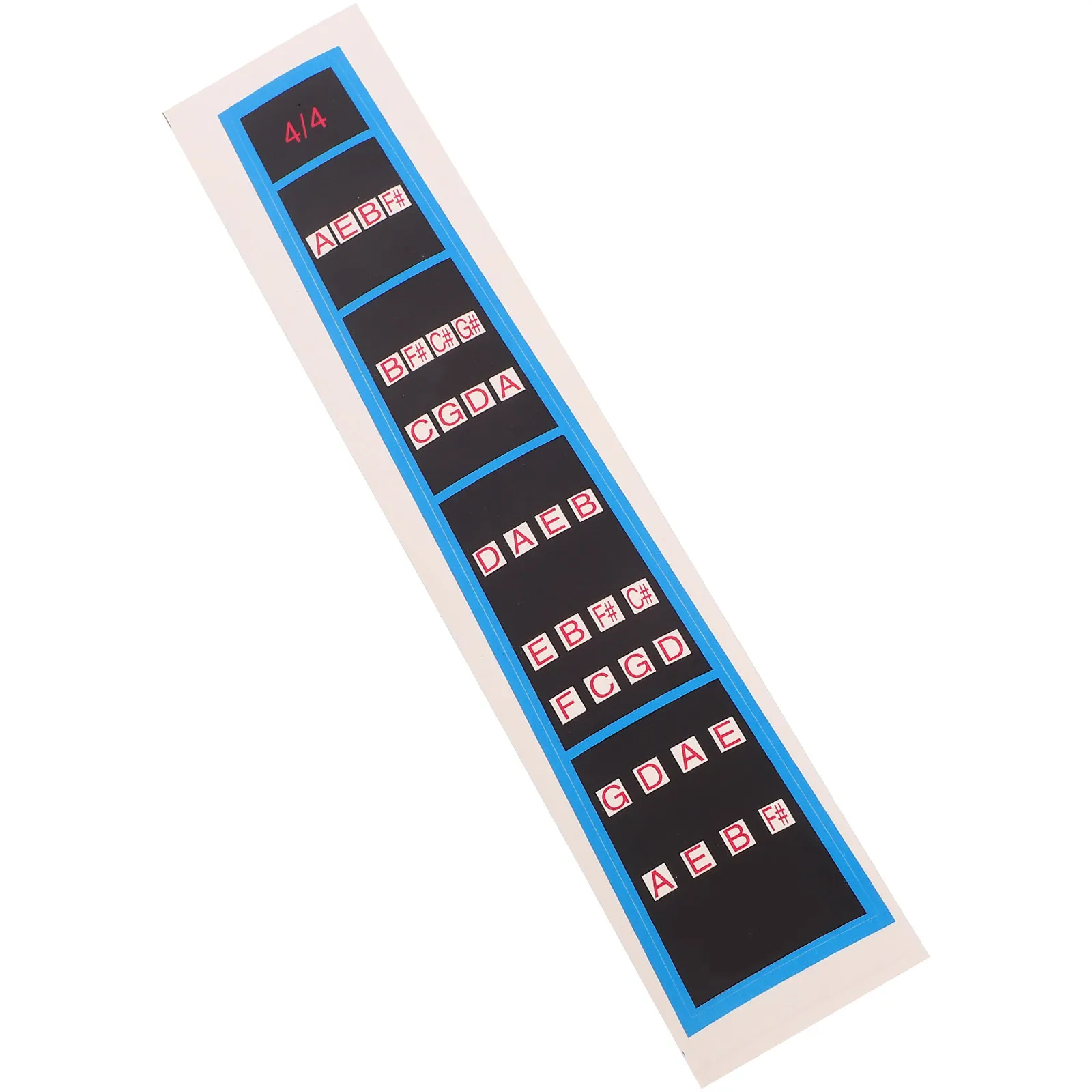 Violin Fret Guide Label Sticker Pack Beginner Friendly Easy Peel Off Adhesive Fingering Chart for Fast Violin Mastery