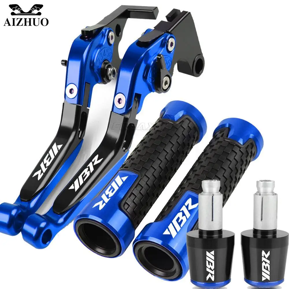 

YBR 125 Motorcycle Brake Clutch Levers Handlebar Hand Grips ends For YAMAHA YBR125 2005 2006 2007 2008 2009 2010 2011 2012-2014