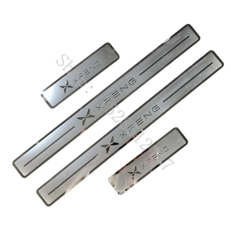 

Накладки на пороги для XPENG X9 P5 P7 G3 G3I G6 G9 2021~2025: Защитные наклейки-накладки на пороги, аксессуары для автомобиля