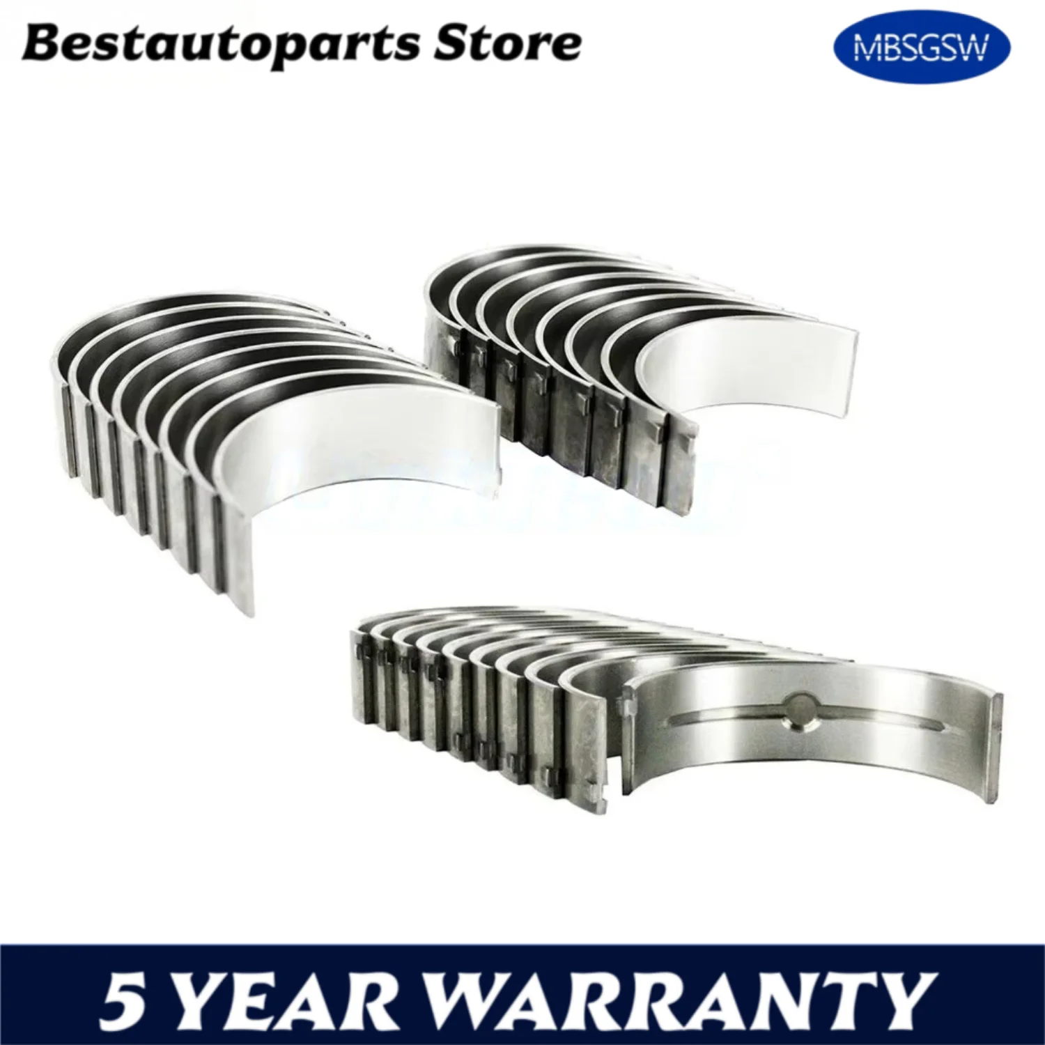 

Main Bearing & Con Rod Bearings Set for 03-10 Chrysler 300 Dodge Challenger Durango Ram Jeep Grand Cherokee 5.7 6.1 L V8 GAS OHV
