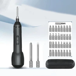 Electric Screwdriver Rechargeable Mini Screw Driver Bits Kit USB Rechargeable Cordless Screwdrivers Wireless Screwdriver