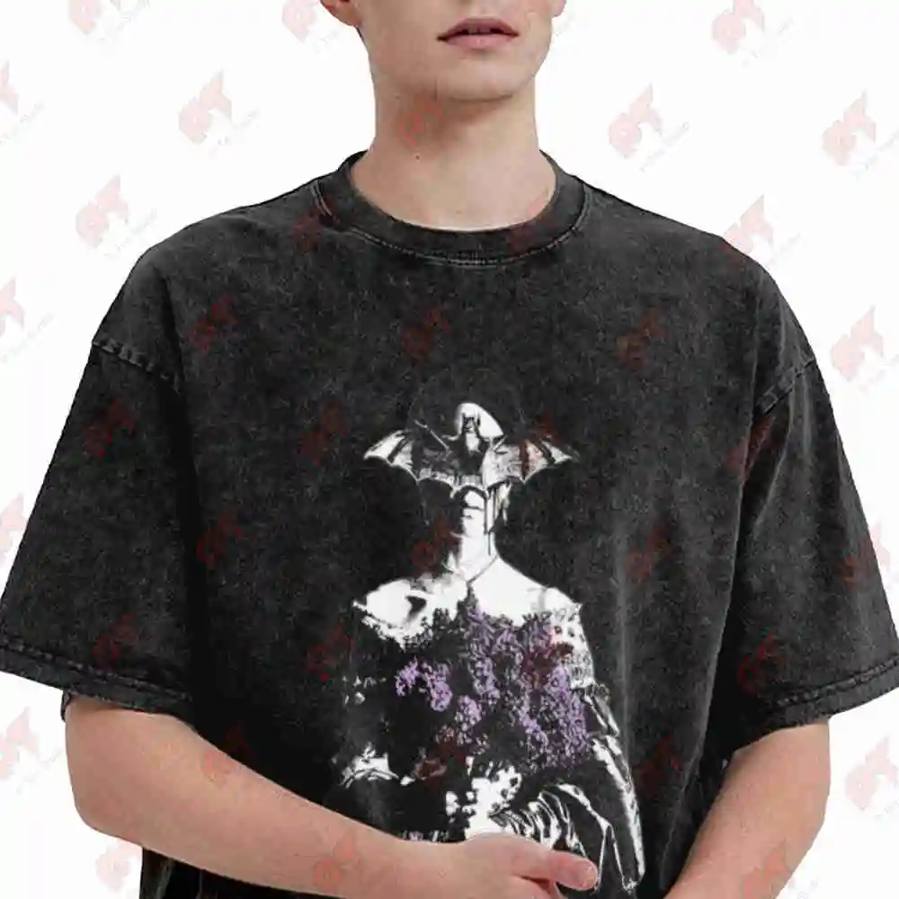 Nosferatu 2024 Ellen Hutter Vintage Washed Tee Pure Cotton T-Shirt