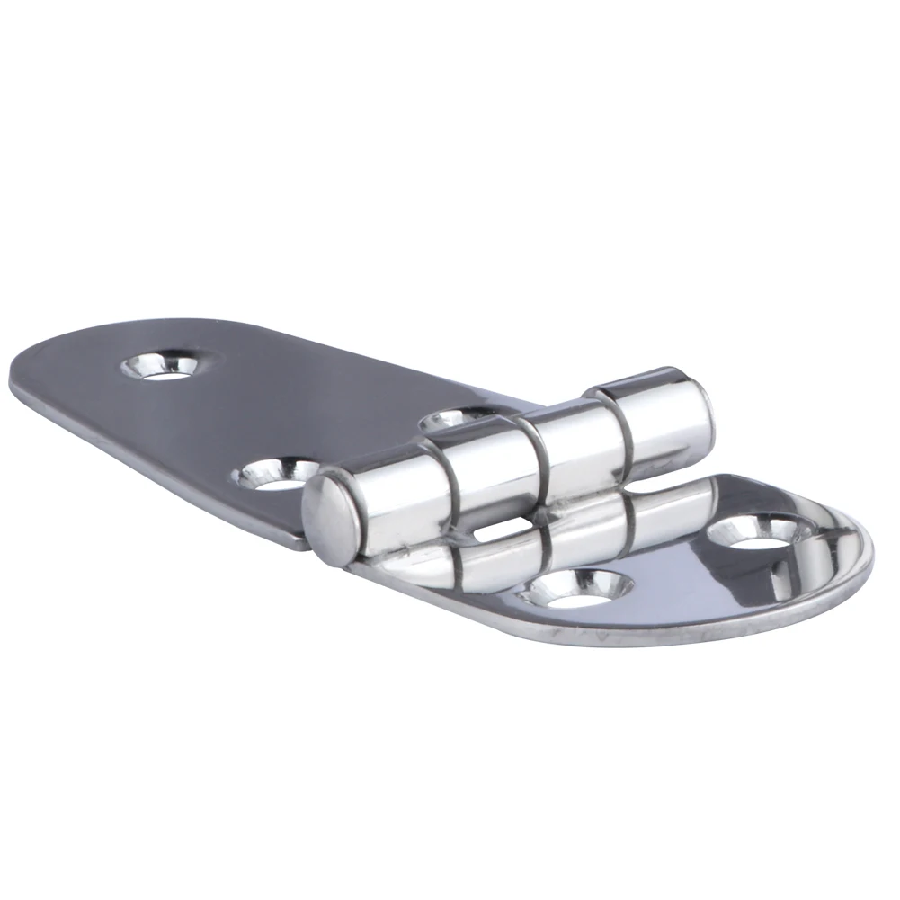 A Pair Marine Grade Stainless Steel Mirror Polished Cast Door Hinge for Boat, RVs