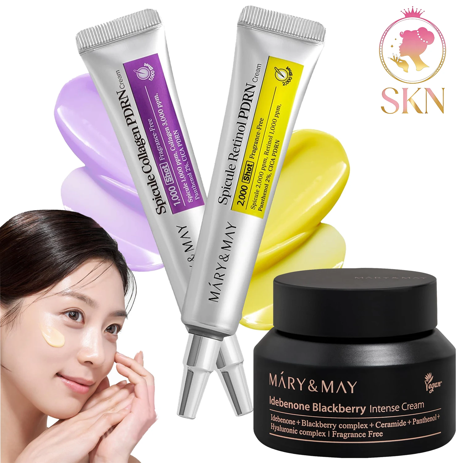 Retinol Cream - Crema hidratante con idebenona, extracto de