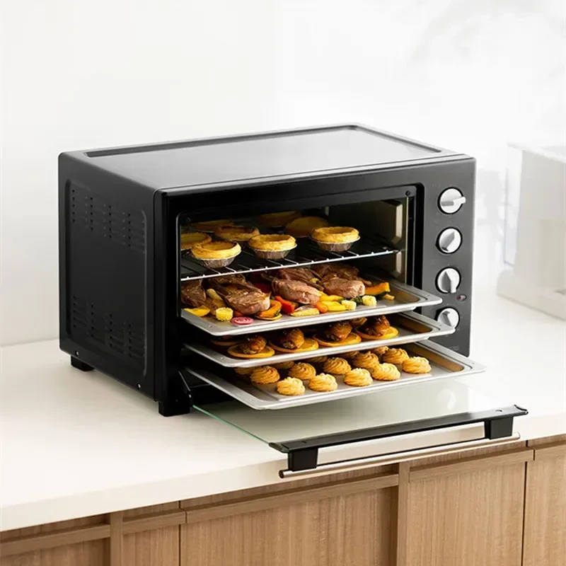 40L Household Multifunctional Electric Oven with Independent Temperature Control and Four Layer Baking Position MG38CB-AA