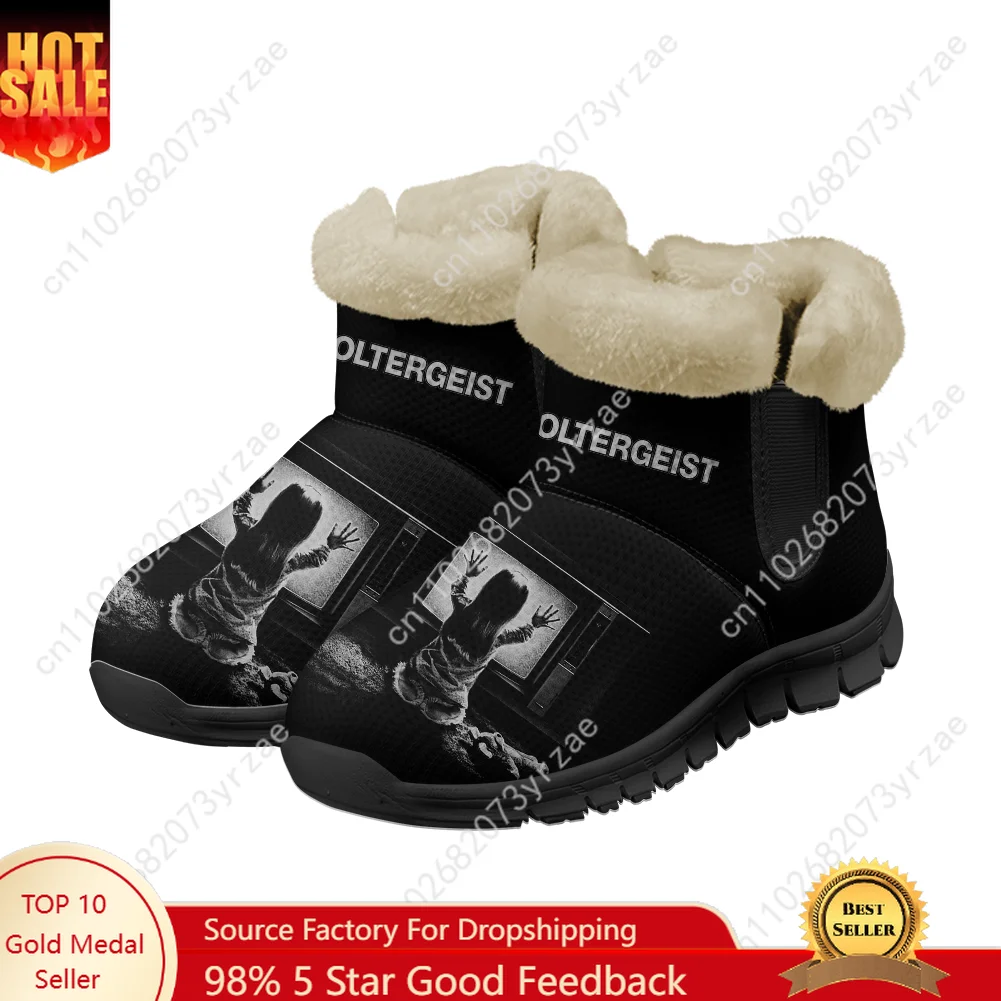 

Poltergeist Snow Boot Mens Womens Teentager Warm Boot High Quality Personalized Fashion Casual Lightweight Sneakers Custom Shoes