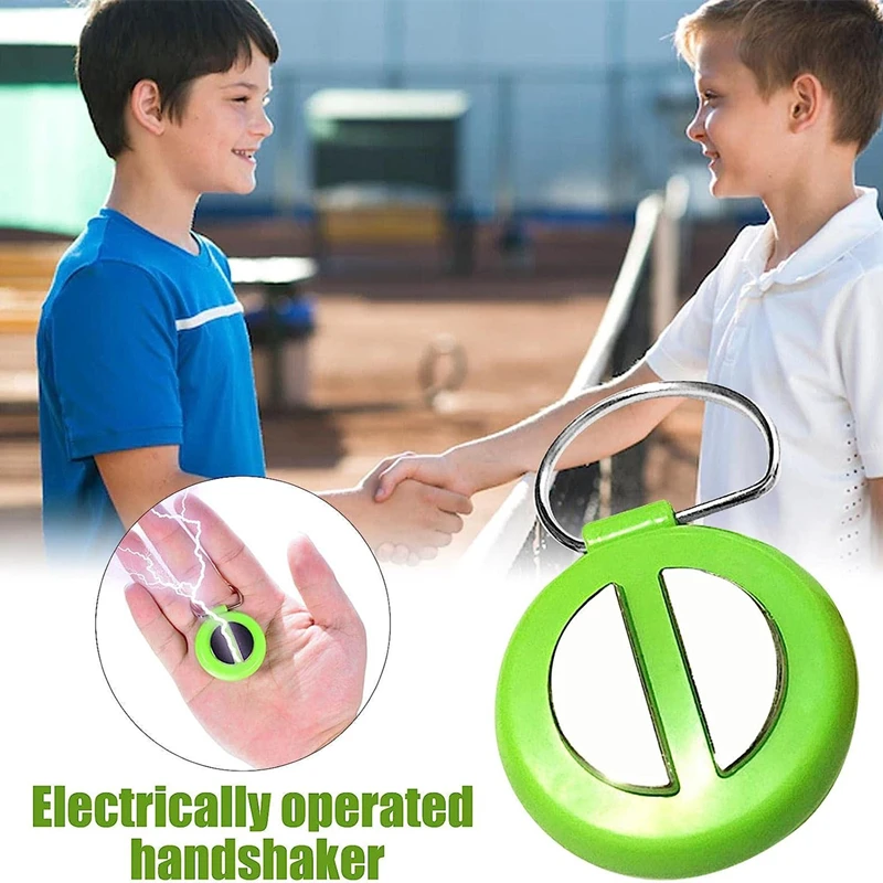 Handsummer-Spielzeug, schockierendes Handschlag-Trick-Witz-Spielzeug, Party-Streich-Spielzeug, elektrisches kniffliges Spielzeug für Aprilscherz, Halloween, zufällige Farbe