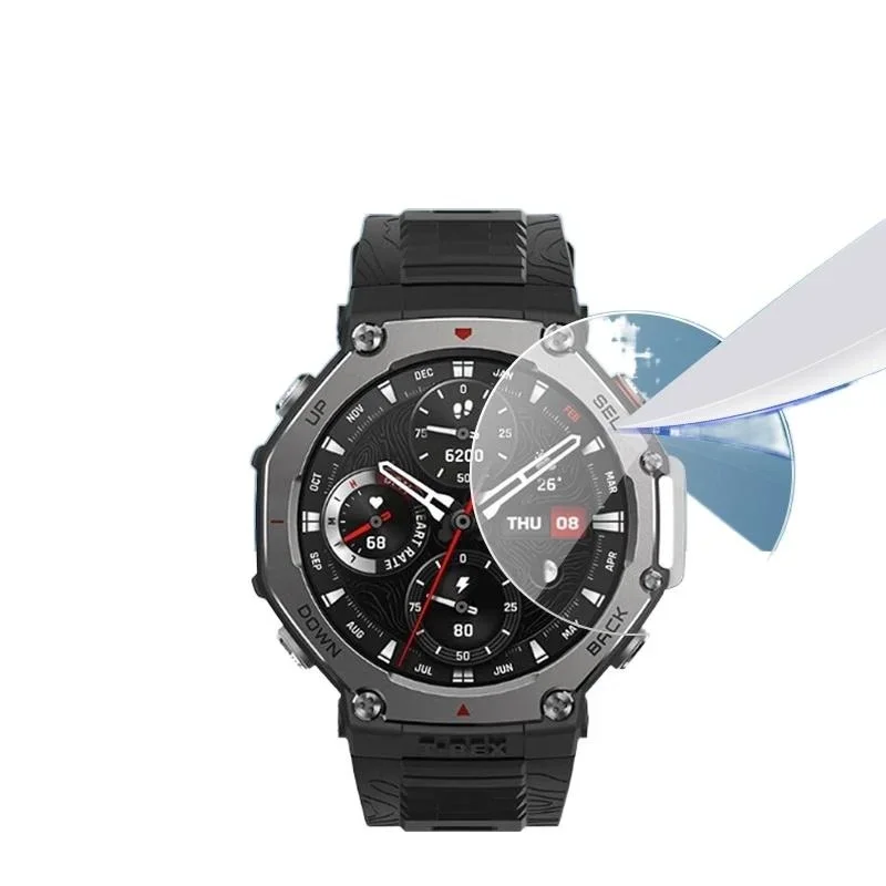

​​For Amazfit GTR 42 47mm T Rex 2 3 T-Rex Pro 3 Ultra – 9H Hardness, Anti-Fingerprint Coating​​ TMOWUK