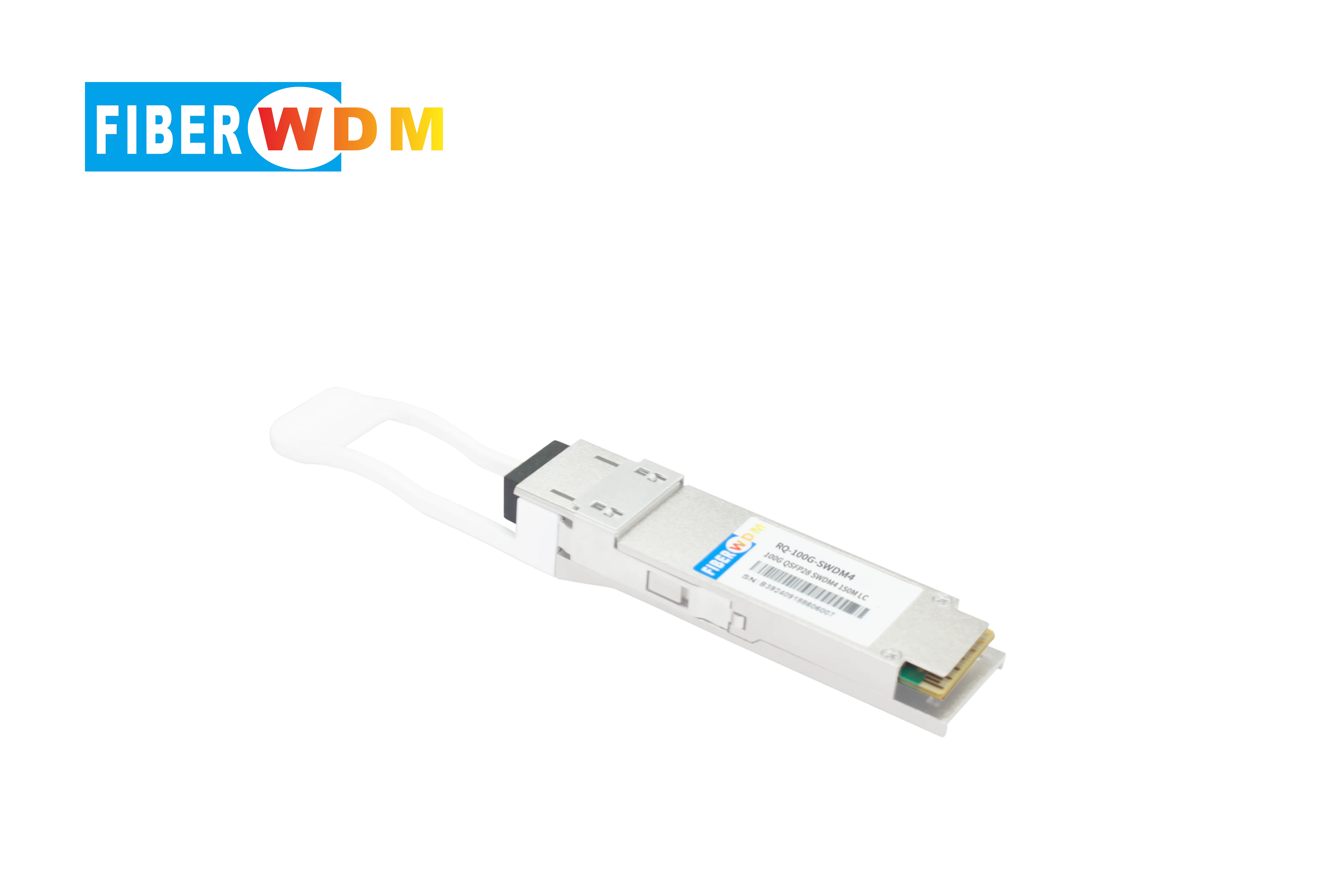 FIBERWDM MSA 100GBase-SWDM4 Fiber Optic Transceivers 850nm 150M QSFP28 100g Duplex MMF LC DOM Optical Transceiver