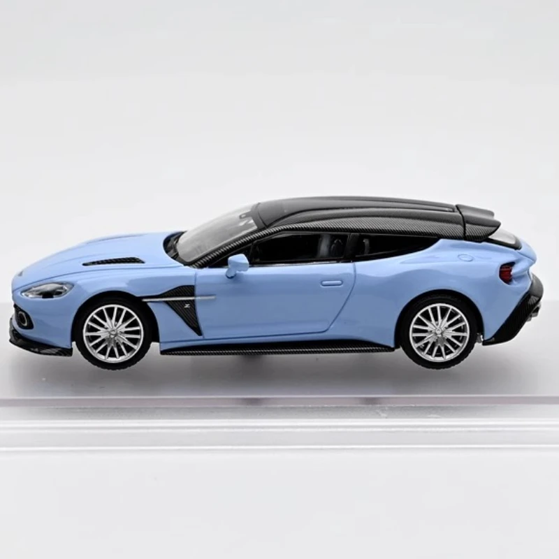 King modèle 1:64 Aston Martin Vanquish Zagato Pot d'argile jouets en alliage véhicule à moteur moulé sous pression modèle en métal cadeaux