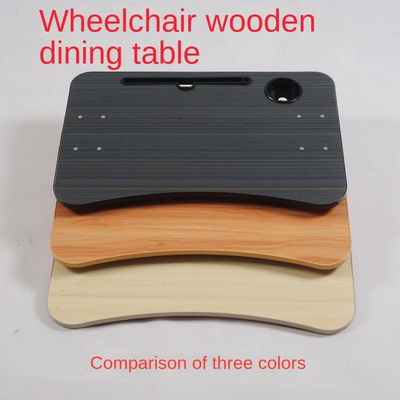 Wheelchair Accessories Wooden Dining Table   Eating Plate  assisted dining-table board for elderly and disabled people