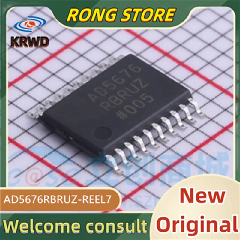 (1PCS)  AD5676  New and Original Chip IC  AD5676RBRUZ-REEL7 AD5676RBRUZ AD5676RBRU TSSOP20