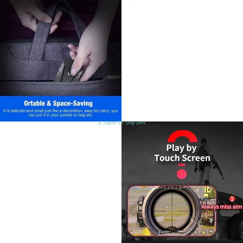 

E74D Клавиатура Мышь Конвертер Bluetooth-совместимый Геймпад Мобильная игра для COD