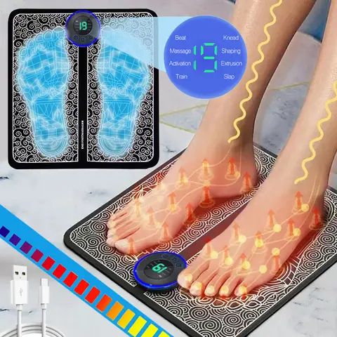 Ohio eur de pieds électrique, coussin de massage musculaire, entraîneur de relaxation pour le fitness, le sport en plein air, la maison, la famille, la détente