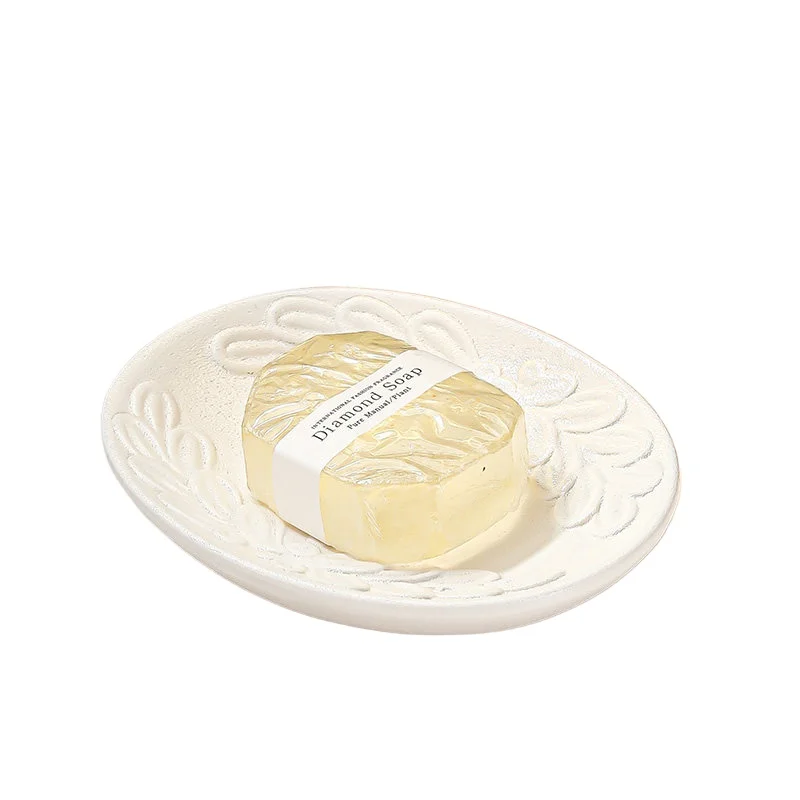 

Легкая роскошная домашняя мыльница в стиле ретро для ванной комнаты без перфорации, американская высококачественная креативная керамическая мыльница