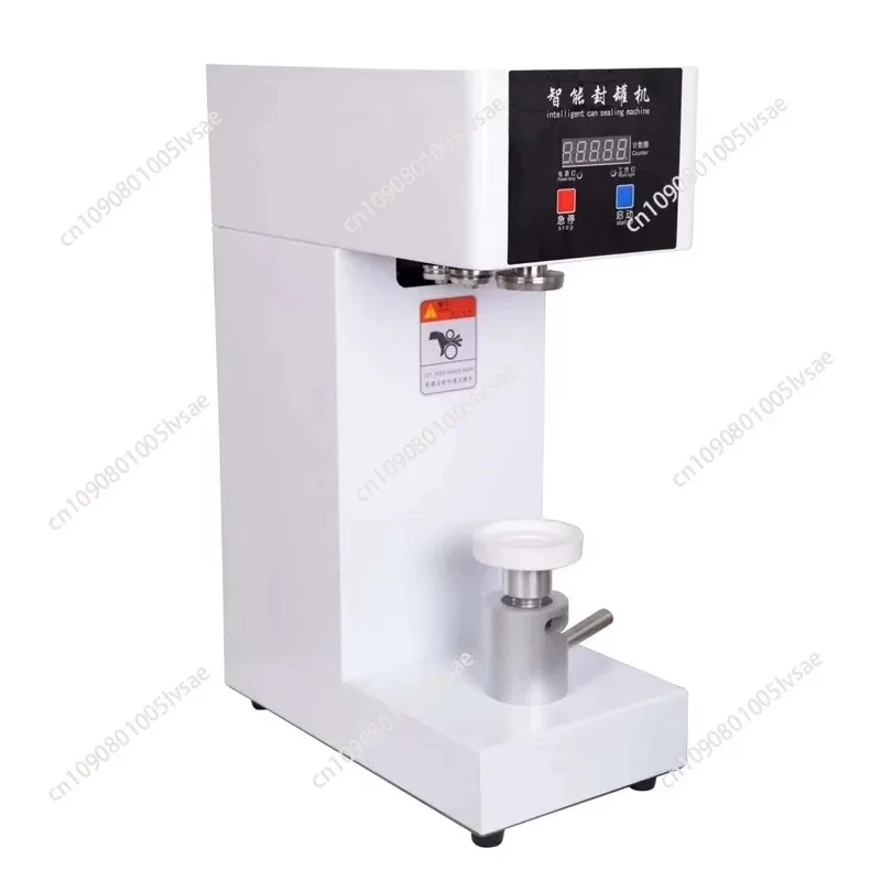 Automatic Tin Can Seaming Machine Beverage Machine for Beer Milk Tea Cup Commercial Beverage Sealing Cup