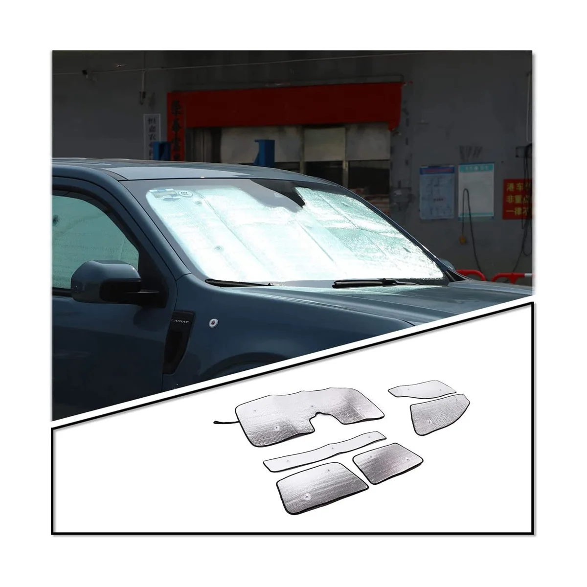 Car Windshield Sun Shade for 2022 2023 Accessories UV Reflector Front Window Sunshade Visor Shield Cover