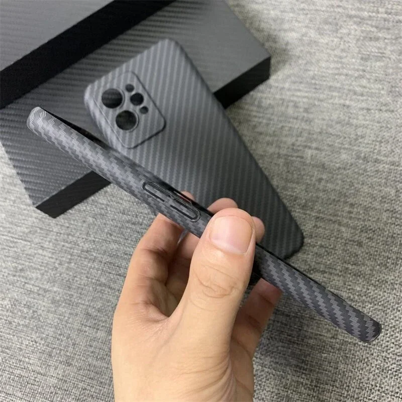 Matte Ultra Thin Hard Case For Realme GT2 Pro GT Neo 2 T 3T GT Master Edition Back Cover Slim PC Carbon Fiber Texture Phone Case