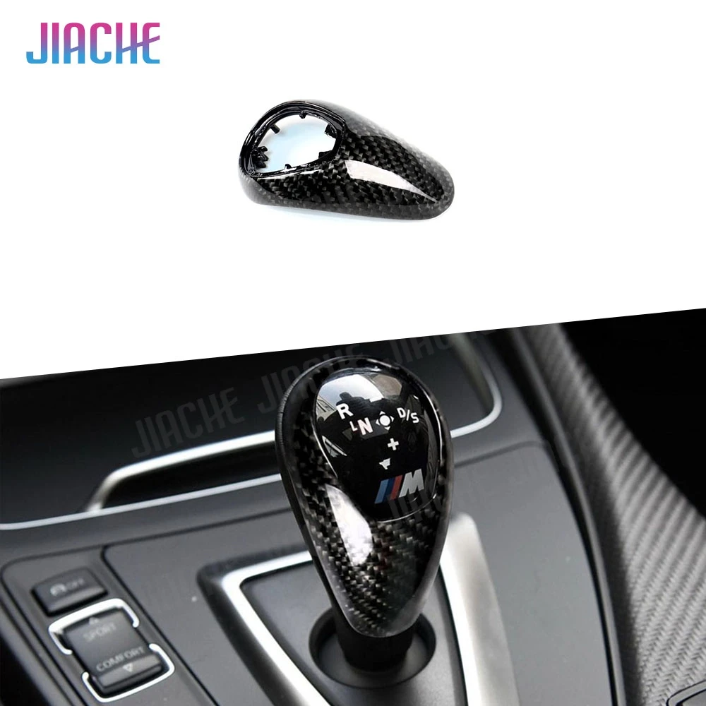 JIACHE Auto Control Gear Shift Knob Handle Cover Trim body kits For BWM 2 Series F87 M2 3 Series F80 M3 4 Series F82 F83 M4