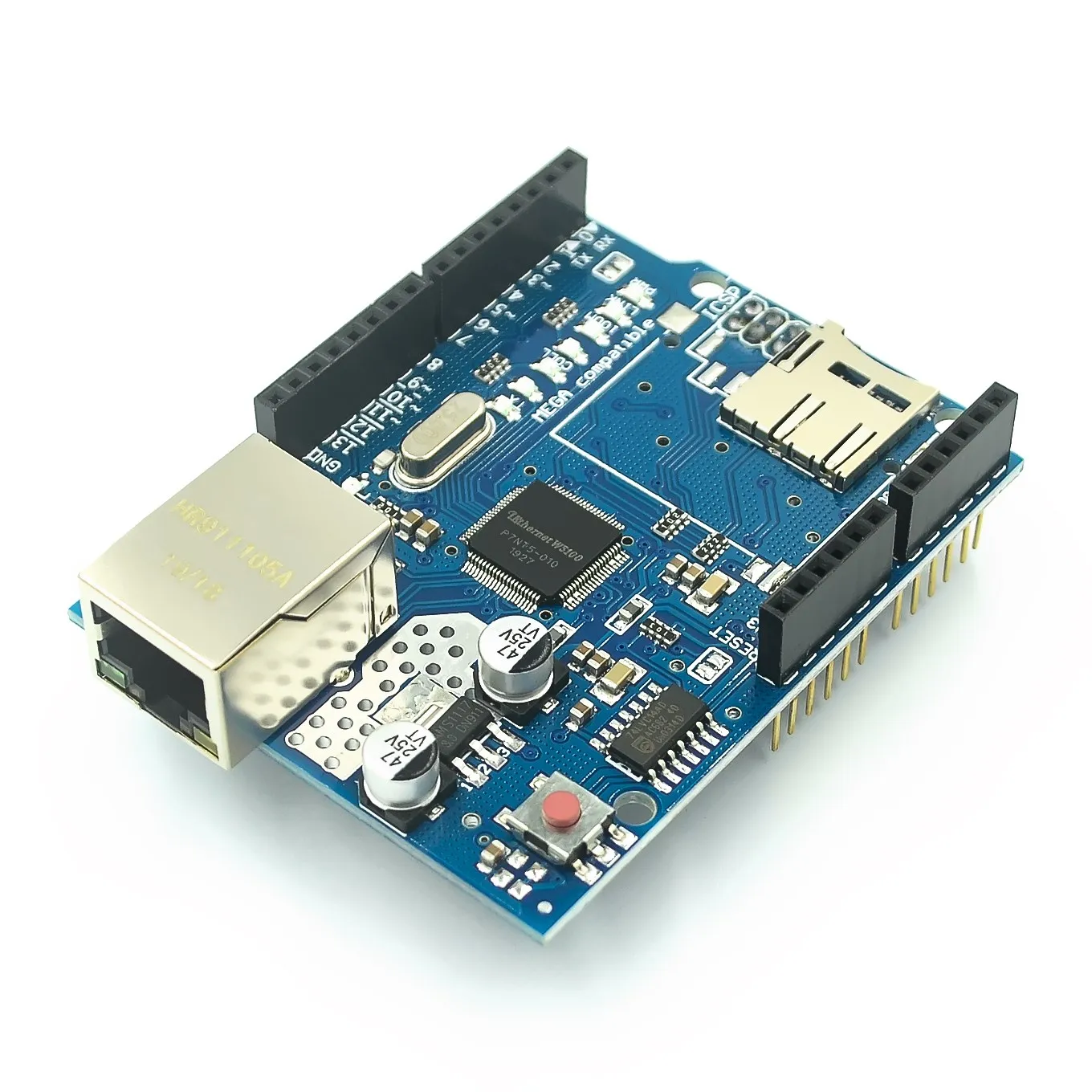 Shield Ethernet Shield W5100 R3 für Uno Mega unr R3 nur W5100 Development Board – Detail 2