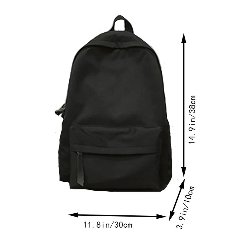 حقيبة ظهر عصرية وكاجوال مع أشرطة كتف قابلة للتعديل، مناسبة للسفر والاستخدام اليومي، مصنوعة من مادة النايلون #2