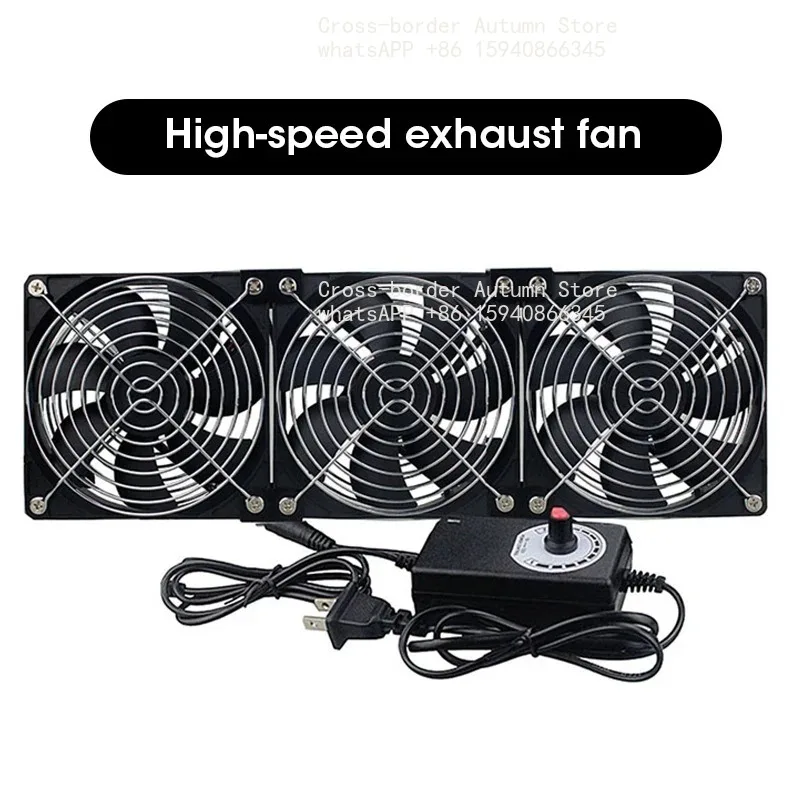 220V High Power Multifunction Remote Control Exhaust Fan for Industrial Workshop Garage and Service Station Chassis Cooling