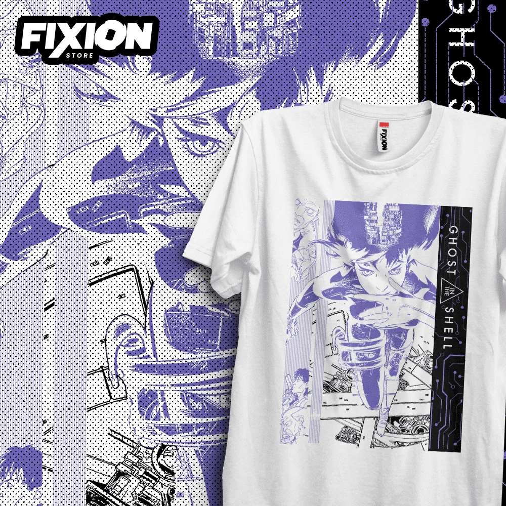 T-shirt For Anime Ghost in the Shell – Nuevos Diciembre! Mange Tee