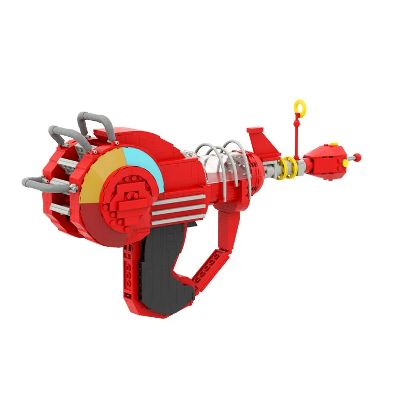 BuildMOC Building Blocks Toy Ray Gun RayGun Laser Gun Laser Gun Miracle Weapon