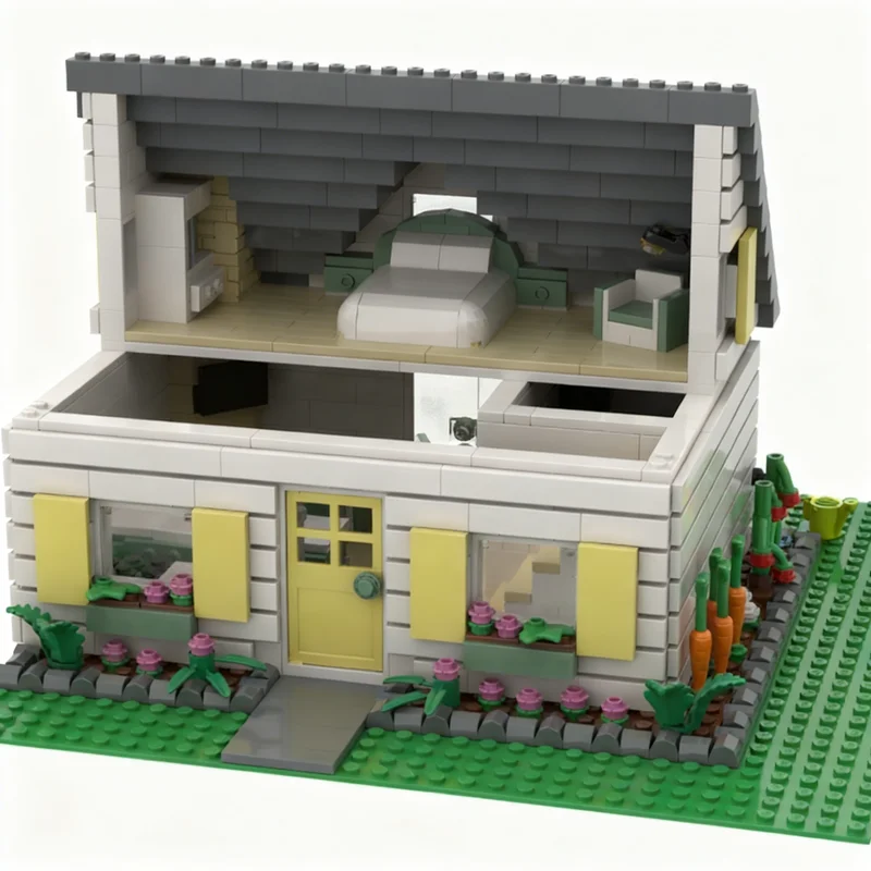 ตัวต่อ MOC บ้านสวน 1399 ชิ้น แบบจำลองสถาปัตยกรรม ประกอบเอง ของขวัญคริสต์มาส ไอเดียสร้างสรรค์ ของเล่นเสริมพัฒนาการ