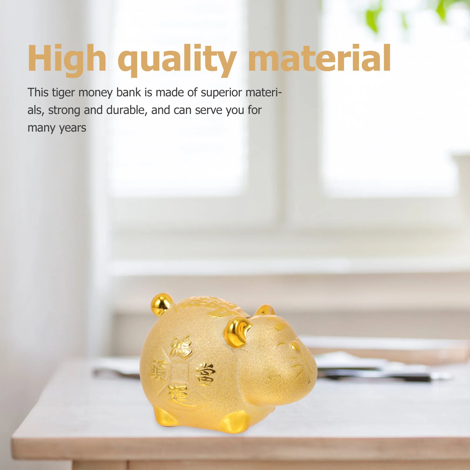 

1Pcs Coin Bank Large Capacity Saving Pot Creative Coin Storage Box Decorative Gift Adorable Saving Pot