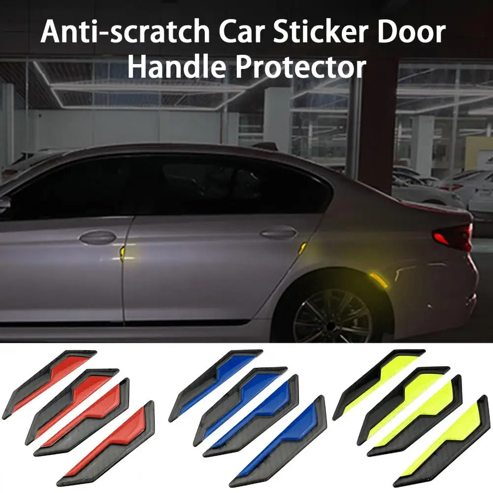 Excellent Auto Reflector Decals Protective Sticker Self-Adhesive Lightweight Reflective Bumper Strips Exterior Part