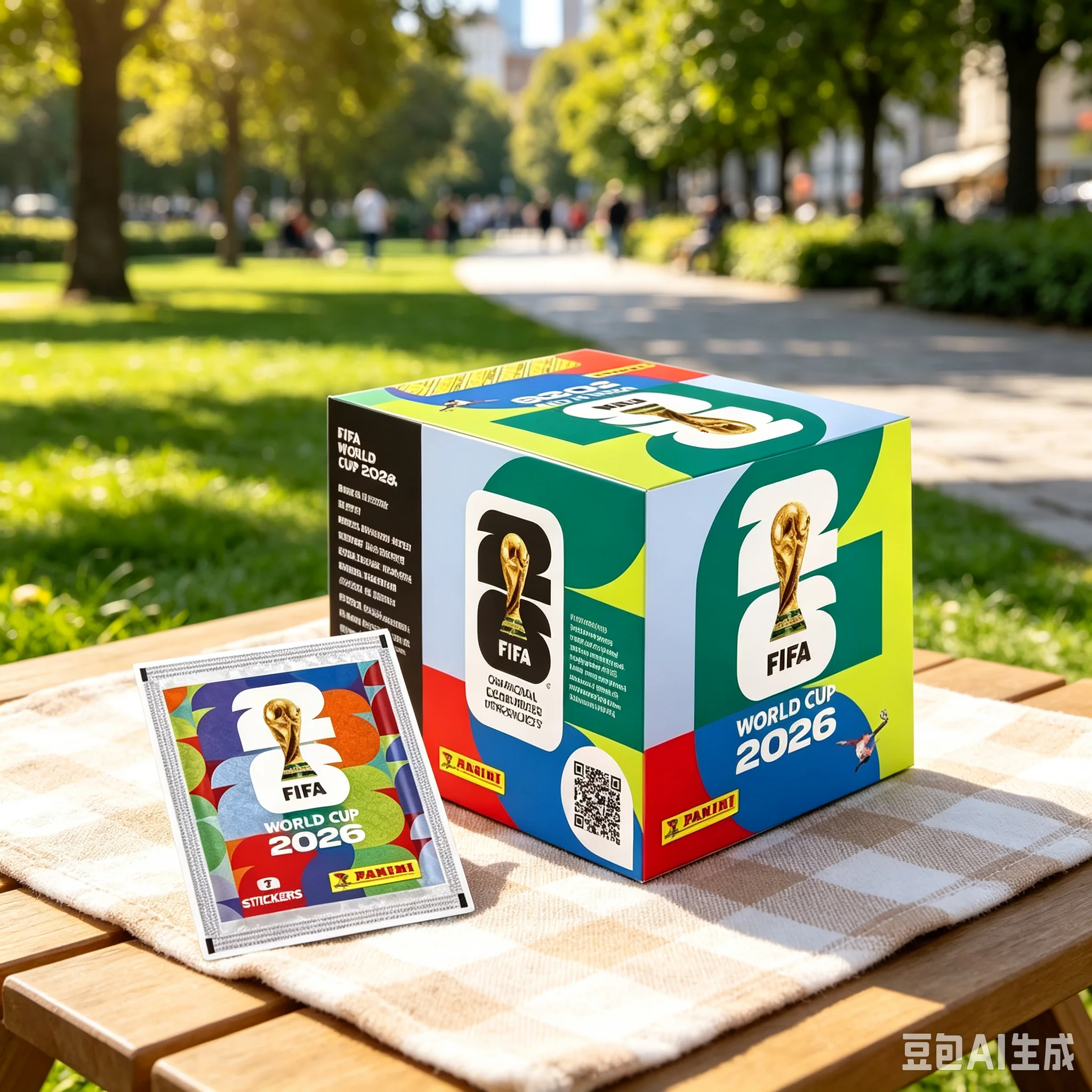 Image of Original 2026 FIFA Weltmeisterschaft Panini Original-Aufkleber Internationale Version Seltene Sammlung Fußball-Fan-Souvenir Geschenk