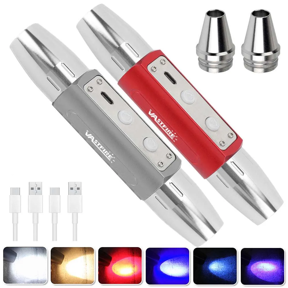 

6-в-1 детектор нефрита, УФ-свет 365 нм, перезаряжаемый изумрудный ювелирный драгоценный камень, янтарный фонарик с идентификацией, ультрафиолетовый светодиодный фонарик