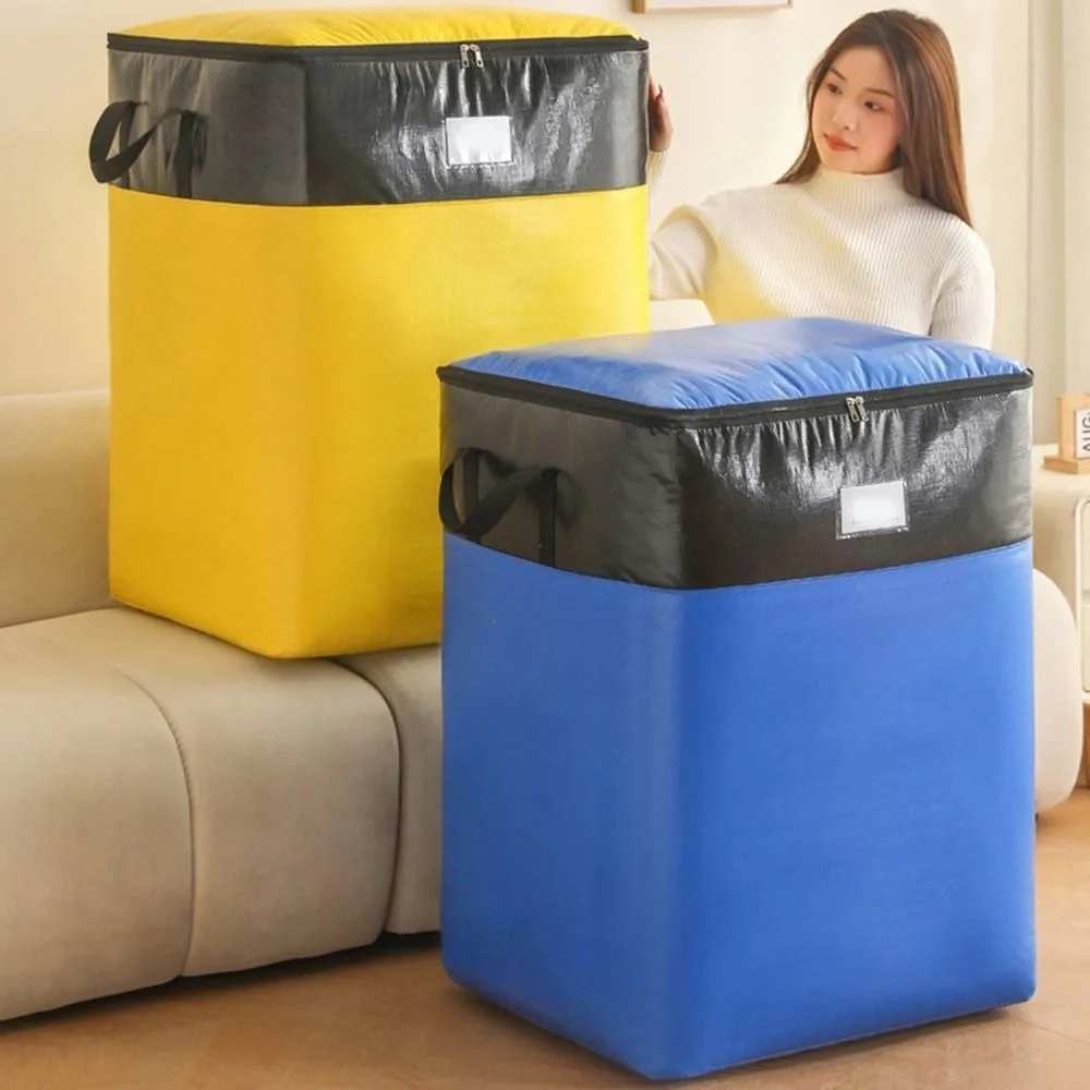New Large Capacity Moving Package Bag Multifunctional Durable Luggage Packing Bag Waterproof Dustproof Clothes Quilt Storage Bag