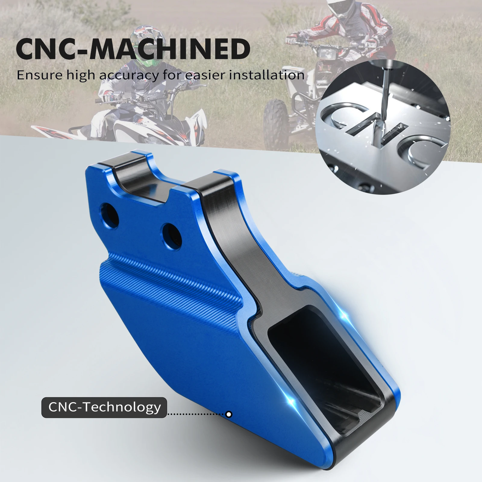 NICECNC ATV FOR BLASTER 200 CHAIN SUPPORT SLIDER FOR YAMAHA BLASTER 200 YFS200 1988-2006 38W-22199-00-00