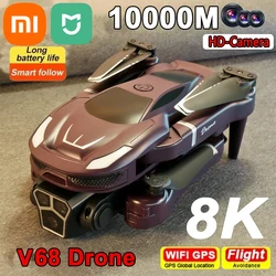 Xiaomi Mijia V68 Drone 8K podwójny aparat 5G GPS unikanie przeszkód Drone fotografia lotnicza przepływ optyczny składany quadcopter zabawka