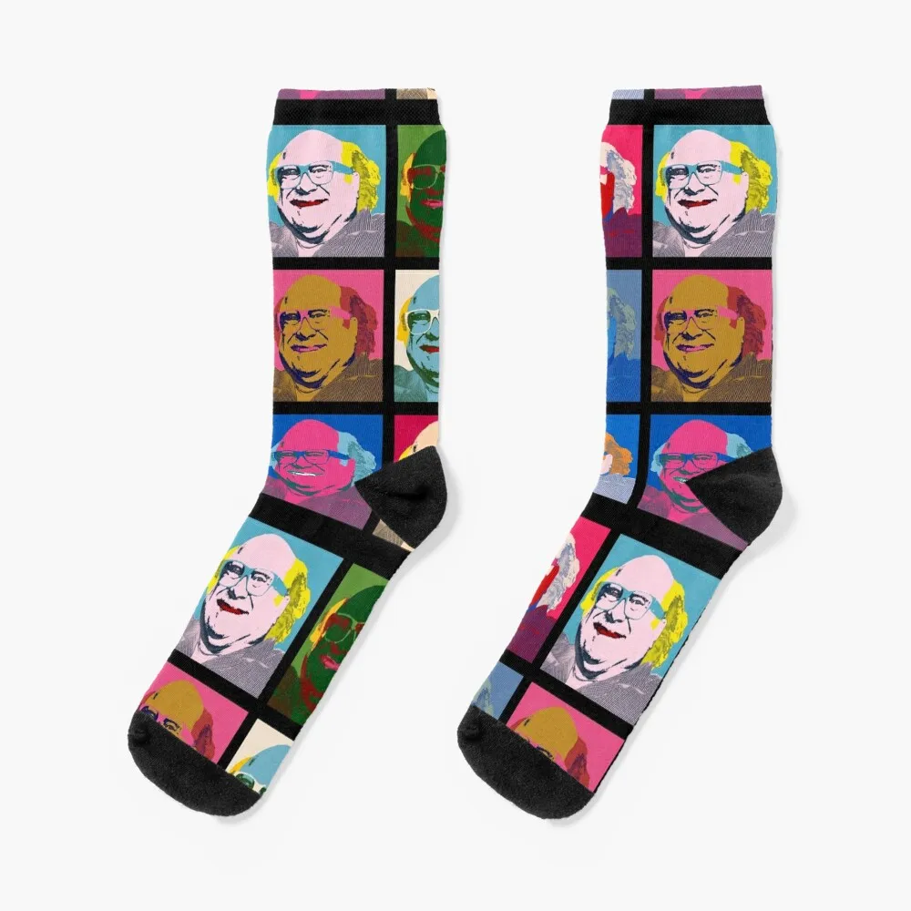 

Danny DeVito Pop Art Socks heated anti slip football Socks Ladies Men's